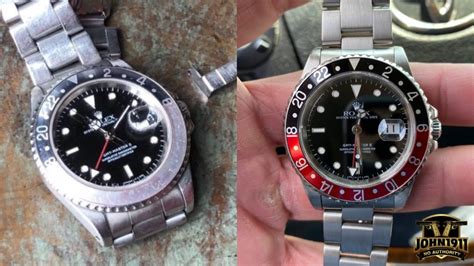 rolex gmt bezel function|rolex replacement bezel.